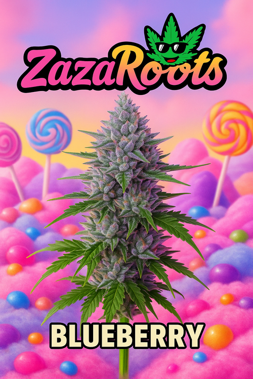 Blueberry Automatic Cannabis Jungpflanze (2–4 Wochen) alt.