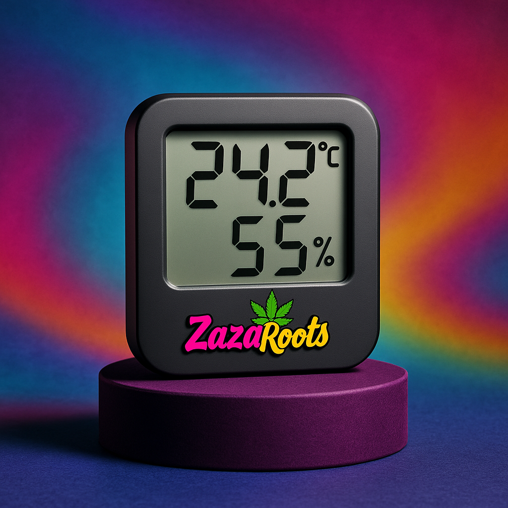 🌡️ ZazaRoots Hygrometer - Zazaroots