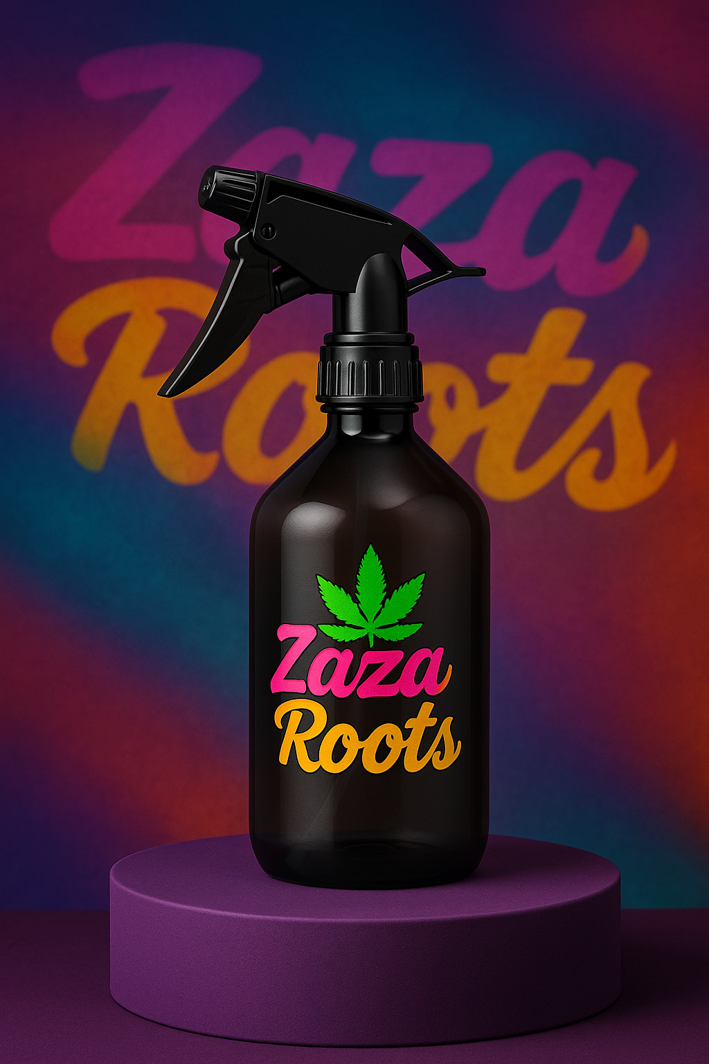 💧 ZazaRoots Sprühflasche - Zazaroots